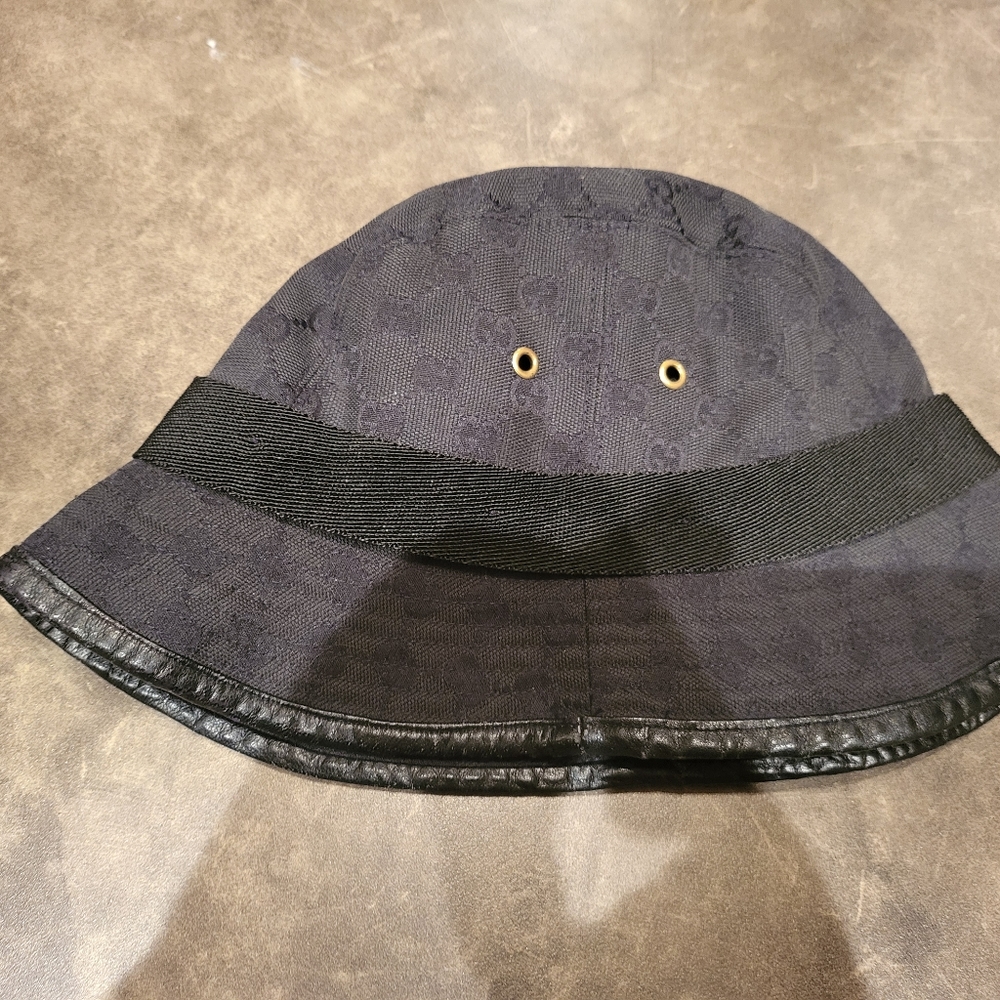 Gucci Black Bucket Hat